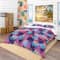 Designart 'Tropical Palm Leaves Pattern' Tropical Bedding Set - Duvet Cover & Shams